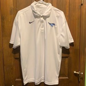 Nike Dri-fit polo w mustang logo embroidered